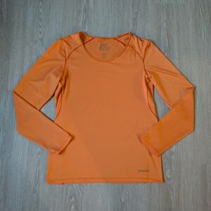 Patagonia Shirt Women's Medium Base Layer Active Stretch